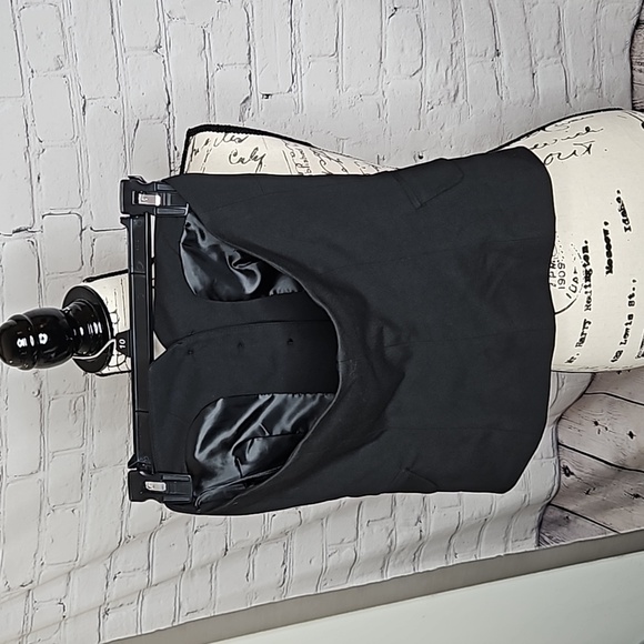 Bershka Black Button Down Strapless Corset Top Size Small - Picture 2 of 5